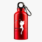 Металлическая бутылка 400 мл UV-DTF