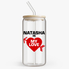 Банка с бамбуковой крышкой