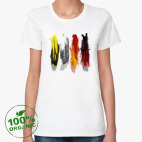 Женская футболка органик