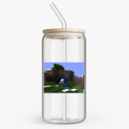 Банка с бамбуковой крышкой