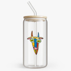 Банка с бамбуковой крышкой