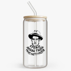 Банка с бамбуковой крышкой