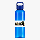 Прозрачная спортивная бутылка