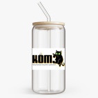 Банка с бамбуковой крышкой