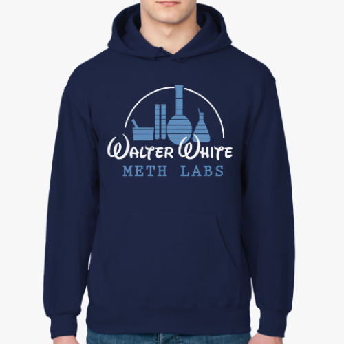 Толстовка худи с принтом Walter White