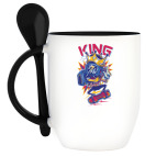 Кружка с ложкой