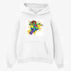 Толстовка худи оверсайз