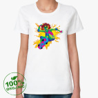 Женская футболка органик