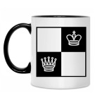 Кружка двухцветная