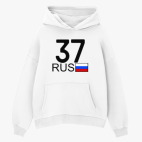 Толстовка худи оверсайз