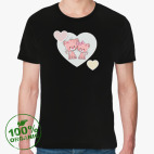 Мужская футболка органик