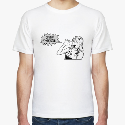 Футболка с принтом OMG it's DedSec