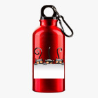 Металлическая бутылка 400 мл UV-DTF