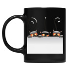 Кружка цветная UV-DTF