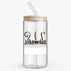 Банка с бамбуковой крышкой