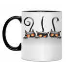 Кружка двухцветная