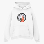 Толстовка худи оверсайз