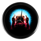 Настенные часы (без цифр) Грубый Космонавт