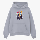 Толстовка худи оверсайз