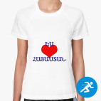 Женская спортивная футболка