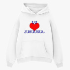 Толстовка худи оверсайз