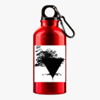 Металлическая бутылка 400 мл UV-DTF