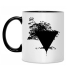 Кружка двухцветная