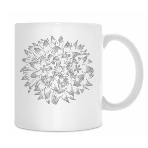 Кружка Большой цветок