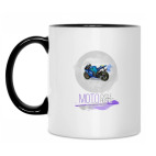 Кружка двухцветная