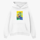 Толстовка худи оверсайз