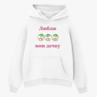 Толстовка худи оверсайз