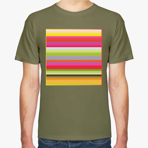 Футболка с принтом Флюид