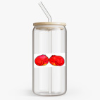 Банка с бамбуковой крышкой