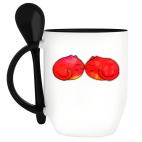 Кружка с ложкой