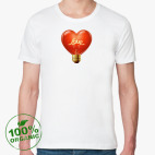 Мужская футболка органик