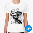 Женская спортивная футболка