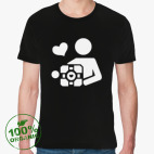 Мужская футболка органик