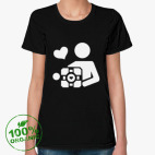 Женская футболка органик