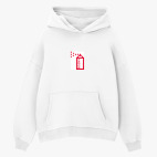 Толстовка худи оверсайз