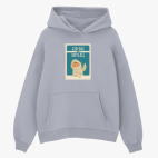 Толстовка худи оверсайз