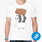 Мужская спортивная футболка