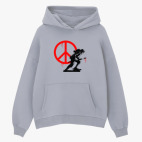 Толстовка худи оверсайз