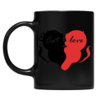 Кружка цветная UV-DTF