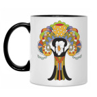 Кружка двухцветная