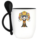 Кружка с ложкой