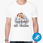 Мужская спортивная футболка