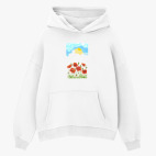 Толстовка худи оверсайз