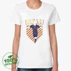 Женская футболка органик