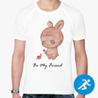 Мужская спортивная футболка