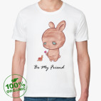 Мужская футболка органик